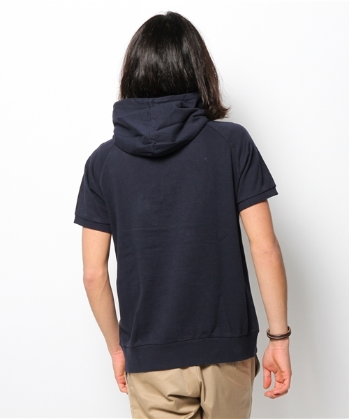BEAMS（ビームス）の「○BEAMS / ミラーロゴ プルオーバーパーカー（パーカー・メンズ・グレー/ネイビー・SMALL/MEDIUM/X-LARGE/LARGE）」の7枚目の写真