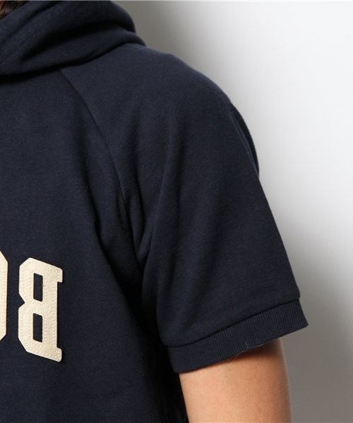 BEAMS（ビームス）の「○BEAMS / ミラーロゴ プルオーバーパーカー（パーカー・メンズ・グレー/ネイビー・SMALL/MEDIUM/X-LARGE/LARGE）」の9枚目の写真