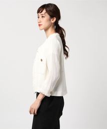 【タグ付き】ダブルスタンダードクロージング-ノーカラージャケット OUTERS | Night STORE | ダブルスタンダードクロージング公式通販