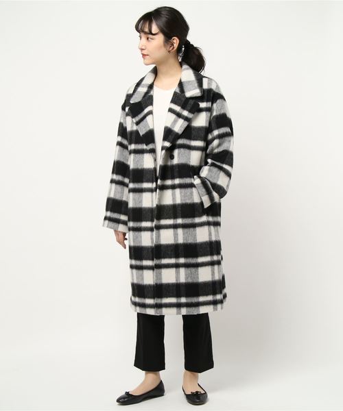 ナイン　NINE ウールコート　チェスターコート ナイン NINE ウールコート チェスターコート ロング ミド