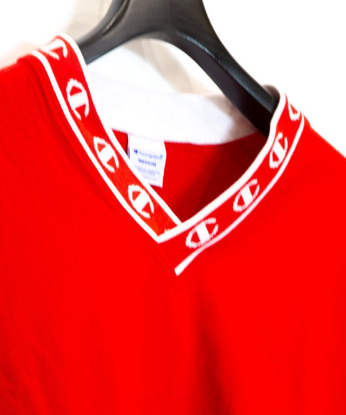Champion(チャンピオン)の「Champion/チャンピオン FOOTBALL L/S TEE-C3-Q407(Tシャツ/カットソー・メンズ・ホワイト/ブラック/バイオレット・M/L/XL)」の9枚目の写真
