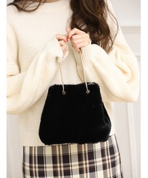 fifth | エコファースクエアバッグ(ハンドバッグ)