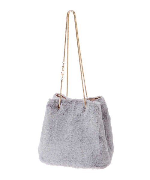 fifth（フィフス）の「エコファースクエアバッグ（ハンドバッグ・レディース・ブラック/グレー/レオパード・FREE）」の16枚目の写真