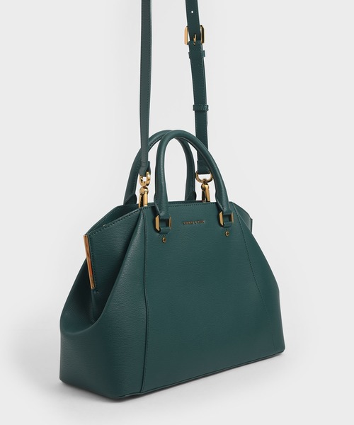 CHARLES & KEITH トープ　トートバッグ　ジオメトリック CHARLES & KEITH（チャールズ & キース）の「ジオメトリック