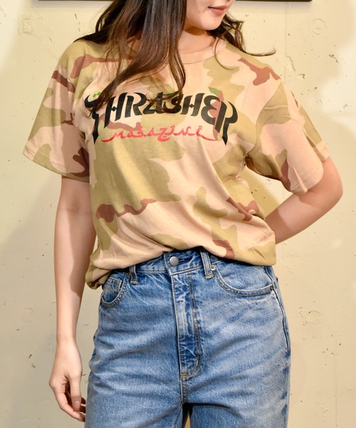THRASHER(スラッシャー)の「【THRASHER/スラッシャー】T-SHIRTS (UN)(Tシャツ/カットソー・レディース・ネイビー/ブラック/ホワイト/デザートカモ・LARGE/SMALL/MEDIUM)」の13枚目の写真