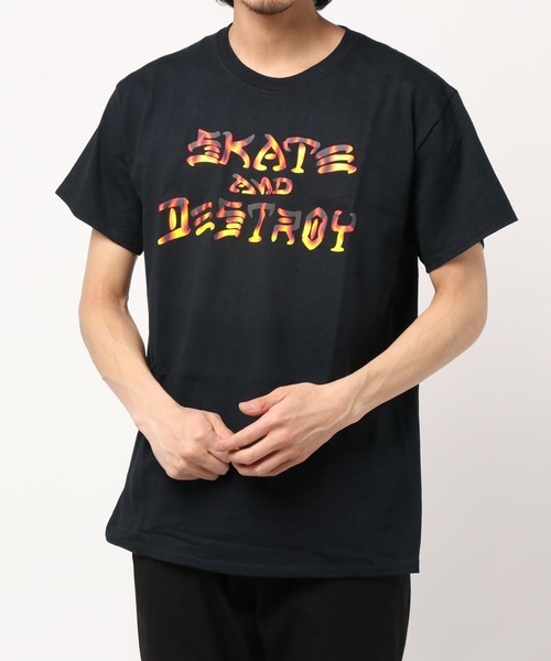 THRASHER(スラッシャー)の「【THRASHER/スラッシャー】T-SHIRTS (UN)(Tシャツ/カットソー・レディース・ネイビー/ブラック/ホワイト/デザートカモ・LARGE/SMALL/MEDIUM)」の9枚目の写真