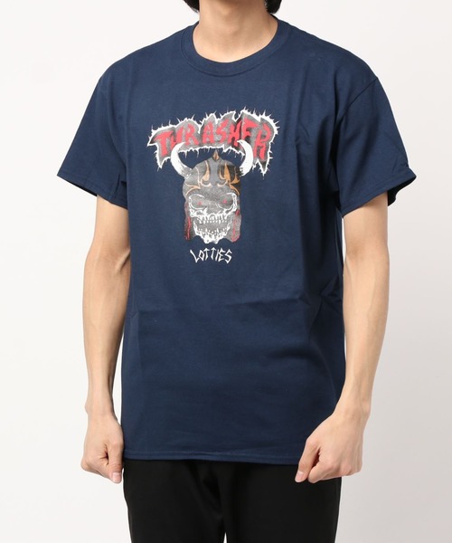 THRASHER(スラッシャー)の「【THRASHER/スラッシャー】T-SHIRTS (UN)(Tシャツ/カットソー・レディース・ネイビー/ブラック/ホワイト/デザートカモ・LARGE/SMALL/MEDIUM)」の8枚目の写真