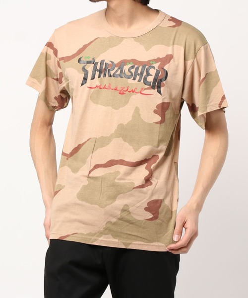 THRASHER(スラッシャー)の「【THRASHER/スラッシャー】T-SHIRTS (UN)(Tシャツ/カットソー・レディース・ネイビー/ブラック/ホワイト/デザートカモ・LARGE/SMALL/MEDIUM)」の7枚目の写真