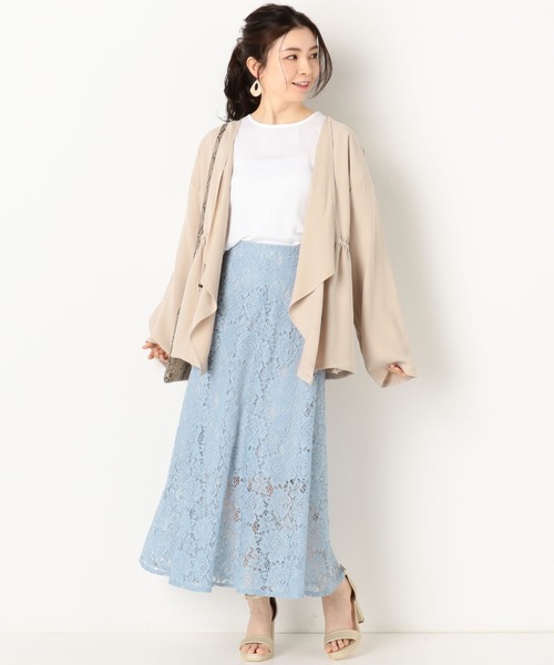 archives（アルシーヴ）の「ドロスト付ドレープジャケット（その他アウター・レディース・ベージュ/ブラック/カーキ・MEDIUM）」の20枚目の写真