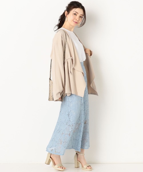 archives（アルシーヴ）の「ドロスト付ドレープジャケット（その他アウター・レディース・ベージュ/ブラック/カーキ・MEDIUM）」の19枚目の写真