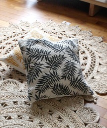 a.depeche（アデペシュ）の「roll tufted cushion cover 2117 black / クッションカバー（クッション/クッションカバー）」