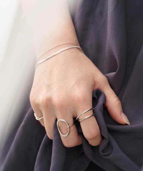 silver925】オーバルリング（リング）｜ANOH（アノー）の