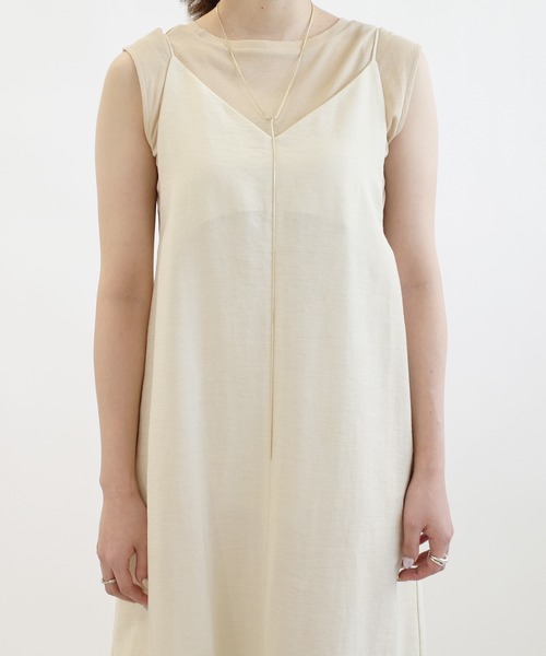 DouDou（ドゥドゥ）の「バックレースアップセットワンピース（ワンピース・レディース・ブラック/ベージュ/グリーン・FREE）」の10枚目の写真