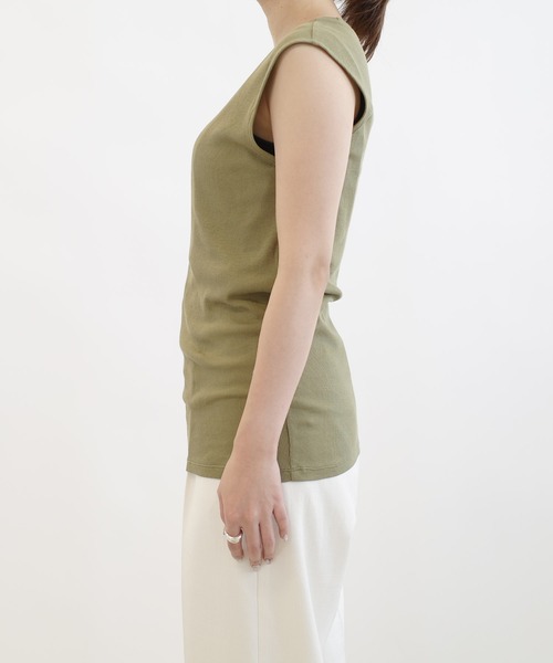 DouDou（ドゥドゥ）の「バックレースアップセットワンピース（ワンピース・レディース・ブラック/ベージュ/グリーン・FREE）」の9枚目の写真