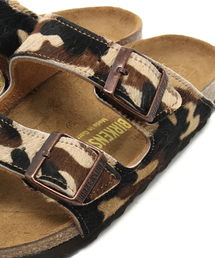 ジャングルキャット ミュール カモフラ柄 ハラコ スタッズ サンダル BIRKENSTOCK（ビルケンシュトック）の「限定ハラコ素材カモフラ
