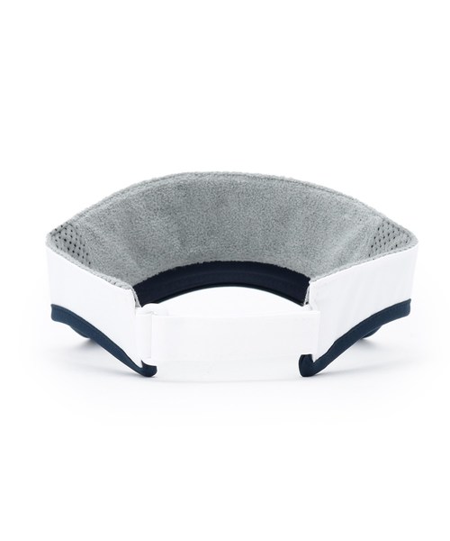 adabat（アダバット）の「ロゴ刺しゅうサンバイザー（サンバイザー・メンズ・ホワイト系/ネイビー・00）」の8枚目の写真