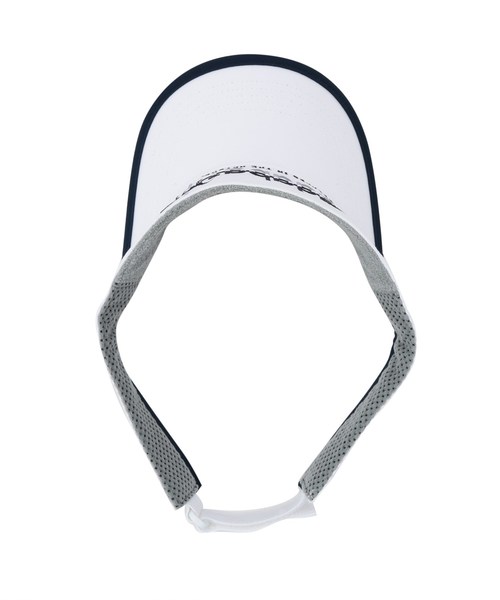 adabat（アダバット）の「ロゴ刺しゅうサンバイザー（サンバイザー・メンズ・ホワイト系/ネイビー・00）」の3枚目の写真