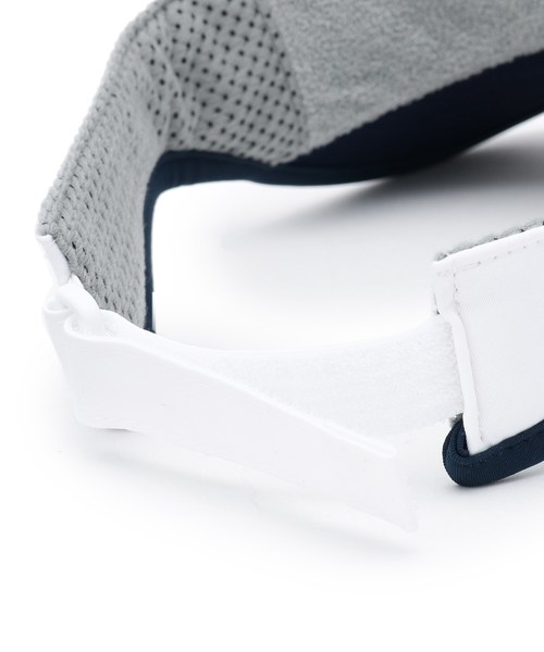 adabat（アダバット）の「ロゴ刺しゅうサンバイザー（サンバイザー・メンズ・ホワイト系/ネイビー・00）」の7枚目の写真