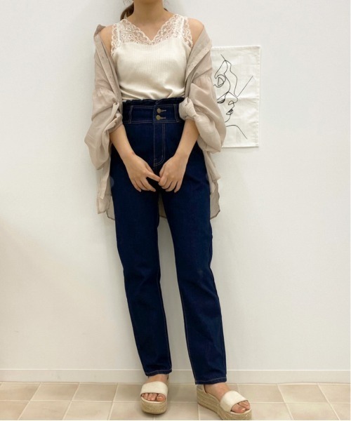 apres jour（アプレジュール）の「袖ボリュームシアーシャツ【ZOZOTOWN限定アイテム】（シャツ/ブラウス・レディース・ベージュ/モカ/ライトベージュ/スモークピンク・フリー）」の12枚目の写真