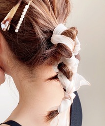 ap retro | オーガンジースカーフリボン【ZOZO限定アイテム】(その他ヘアアクセサリー)