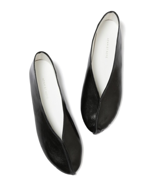 ADAM ET ROPE'（アダムエロペ）の「メタリックチャイナシューズ（バレエシューズ・レディース・ブラック/シルバー/その他1・22.5cm/23.5cm/24.5cm/23.0cm/24.0cm）」の8枚目の写真