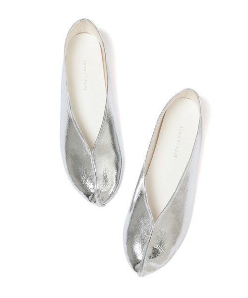 ADAM ET ROPE'（アダムエロペ）の「メタリックチャイナシューズ（バレエシューズ・レディース・ブラック/シルバー/その他1・22.5cm/23.5cm/24.5cm/23.0cm/24.0cm）」の11枚目の写真