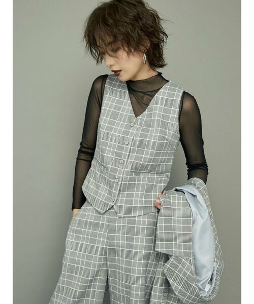 GYDA（ジェイダ）の「ハイネックシアーＴＯＰＳ（Tシャツ/カットソー・レディース・ブラック/その他1・FREE）」の7枚目の写真