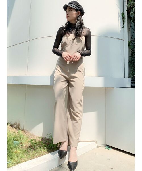 GYDA（ジェイダ）の「ハイネックシアーＴＯＰＳ（Tシャツ/カットソー・レディース・ブラック/その他1・FREE）」の3枚目の写真