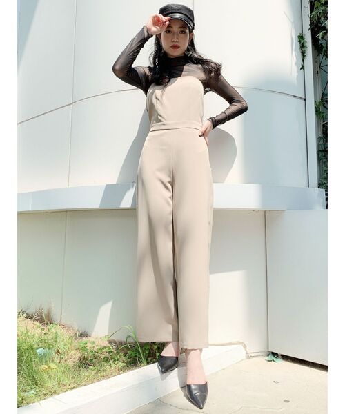 GYDA（ジェイダ）の「ハイネックシアーＴＯＰＳ（Tシャツ/カットソー・レディース・ブラック/その他1・FREE）」の10枚目の写真