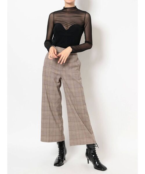 GYDA（ジェイダ）の「ハイネックシアーＴＯＰＳ（Tシャツ/カットソー・レディース・ブラック/その他1・FREE）」の8枚目の写真