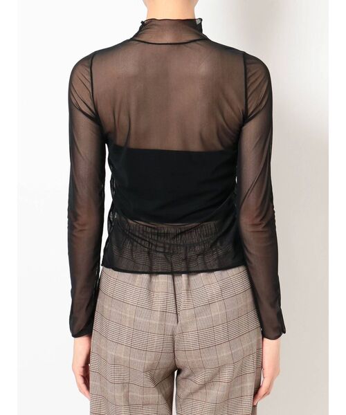 GYDA（ジェイダ）の「ハイネックシアーＴＯＰＳ（Tシャツ/カットソー・レディース・ブラック/その他1・FREE）」の16枚目の写真