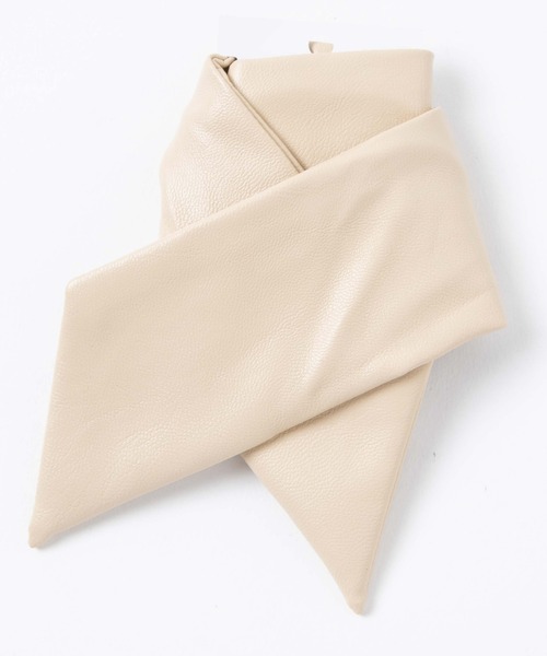 WEGO（ウィゴー）の「WEGO/フェイクレザーワイヤーリボン（ヘアゴム・レディース・ブラウン/ベージュ/ブラック・FREE）」の3枚目の写真