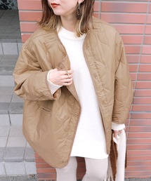 reca | ビッグシルエットキルティング コート(ダウンジャケット/コート)