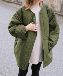 reca | ビッグシルエットキルティング コート(ダウンジャケット/コート)