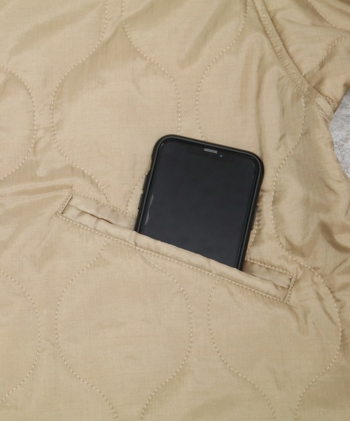 reca（レカ）の「ビッグシルエットキルティング コート（ダウンジャケット/コート・レディース・ブラック/ベージュ/カーキ・M）」の22枚目の写真