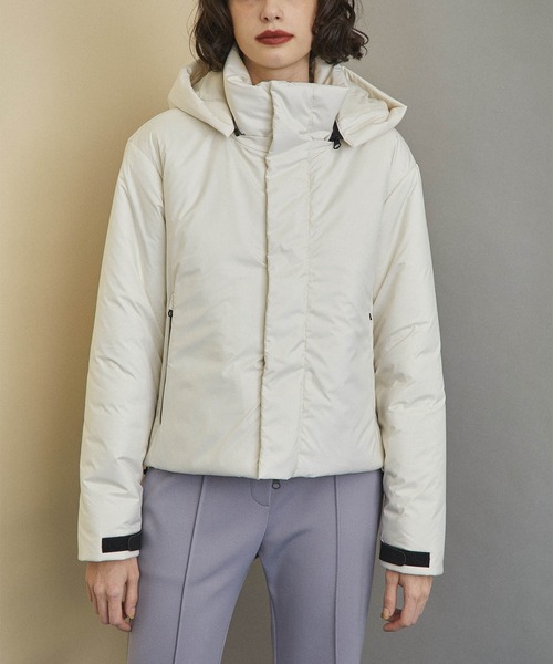 UNITED TOKYO(ユナイテッドトウキョウ)の「Polar tech ショートジャケット(ダウンジャケット/コート・レディース・ホワイト/ブラック/ワインレッド・0)」の10枚目の写真