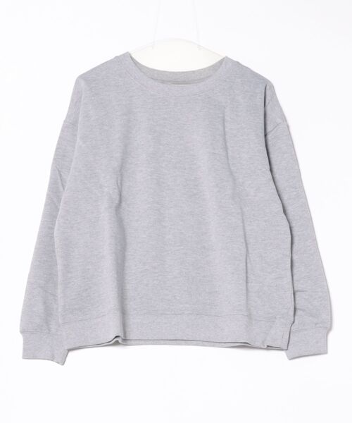 STYLEBLOCK(スタイルブロック)の「裏起毛バックフォトプリントプルオーバー(スウェット・レディース・ベージュ/ブラック/グレー・M)」の1枚目の写真
