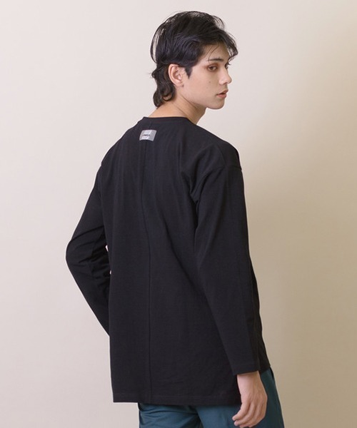 Questioning(クエスチョニング)の「【Questioning】アイコンTシャツ(Tシャツ/カットソー・メンズ・ブラック/オフホワイト・M/L)」の4枚目の写真