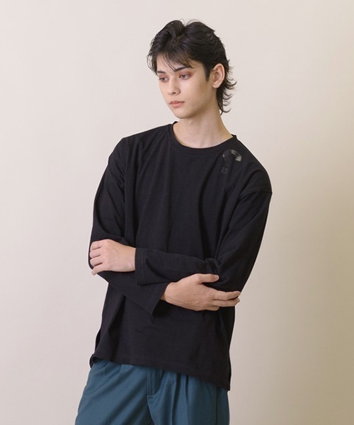Questioning(クエスチョニング)の「【Questioning】アイコンTシャツ(Tシャツ/カットソー・メンズ・ブラック/オフホワイト・M/L)」の9枚目の写真