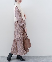 archives | ニットベスト×ティアードワンピースSET(ワンピース)