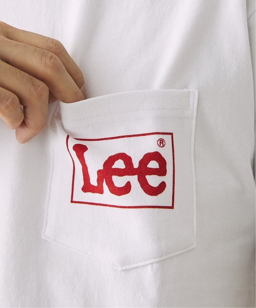 Lee(リー)の「【relume × Lee / リー】別注ポケット バックプリントTEE(Tシャツ/カットソー・メンズ・グレー/ホワイト/ネイビー/レッド・X-LARGE/MEDIUM/LARGE)」の5枚目の写真