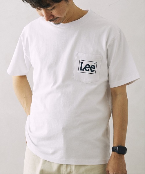 Lee(リー)の「【relume × Lee / リー】別注ポケット バックプリントTEE(Tシャツ/カットソー・メンズ・グレー/ホワイト/ネイビー/レッド・X-LARGE/MEDIUM/LARGE)」の6枚目の写真