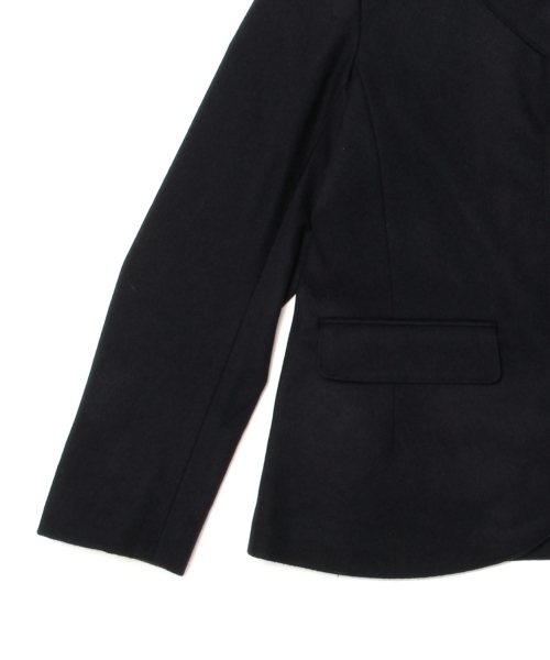 BEAMS BOY（ビームスボーイ）の「BEAMS BOY / フラノ 3ボタン ブレザー（テーラードジャケット・レディース・グレー/ネイビー・0/1）」の14枚目の写真