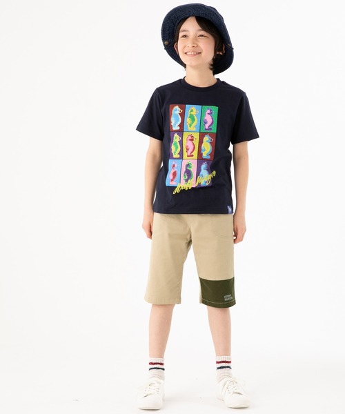 KRIFF MAYER Kid's Collection（クリフメイヤーキッズコレクション）の「ミックスパンツ（その他パンツ・キッズ・ベージュ/その他5/カラフル/チャコール・120/130/140/150/160/170）」の14枚目の写真
