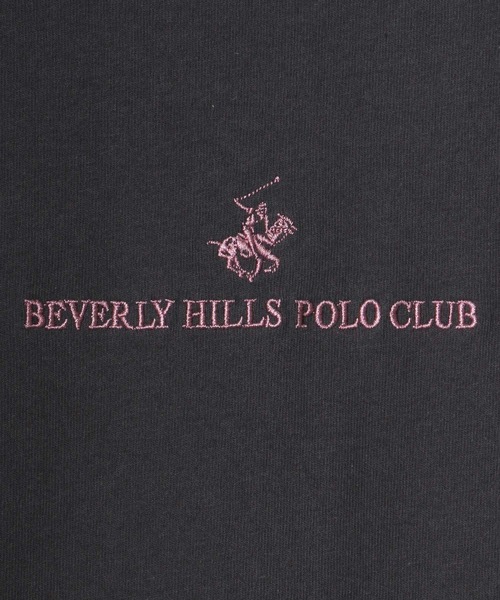 BEVERLY HILLS POLO CLUB（ビバリーヒルズポロクラブ）の「BEVERLY HILLS POLO CLUB/ビバリーヒルズポロクラブ ビッグシルエット ワンポイント ロゴ 刺繍 Tシャツ/無地T（Tシャツ/カットソー・メンズ・ホワイト/サックスブルー/ホワイト系その他/ブラック系その他/ブルー系その他/チャコール・M/L）」の20枚目の写真