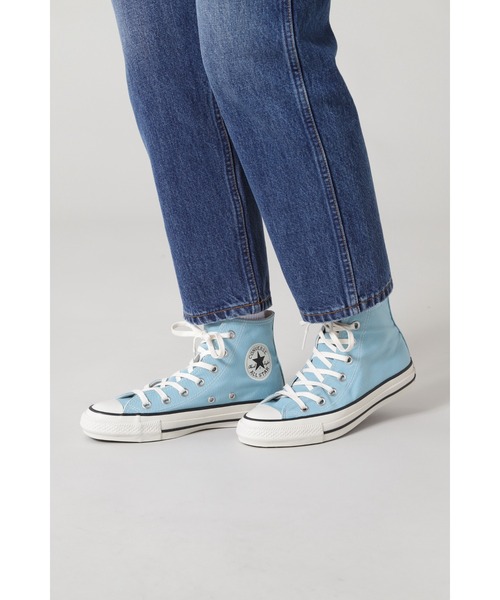 CONVERSE（コンバース）の「(CONVERSE)ハイカットスニーカー（スニーカー・レディース・ブルー・24.5/23.5/24.0）」の4枚目の写真