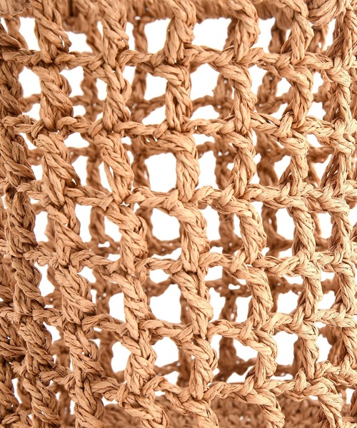 Laugoa（ラウゴア）の「ONT ペーパー ミニ かごバッグ（かごバッグ・レディース・ベージュ・9）」の15枚目の写真