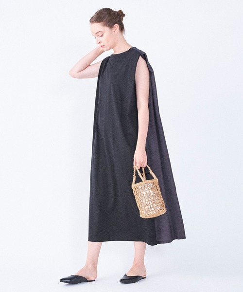 Laugoa（ラウゴア）の「ONT ペーパー ミニ かごバッグ（かごバッグ・レディース・ベージュ・9）」の2枚目の写真