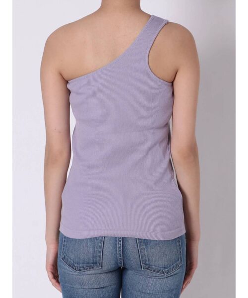 Ungrid（アングリッド）の「ワンショルダータンクトップ（タンクトップ・レディース・ベージュ/パープル/オフホワイト/オレンジ・FREE）」の15枚目の写真