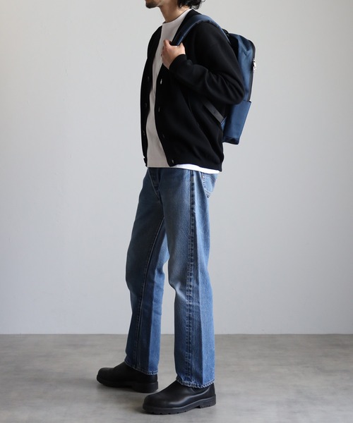 GUSCIO UOMO（グッシオ ウォーモ）の「【グッシオ ウォーモ】リュックサック バッグパック 撥水ナイロン オンオフ兼用（バックパック/リュック・メンズ・ブラック/グレー/ネイビー・FREE）」の20枚目の写真